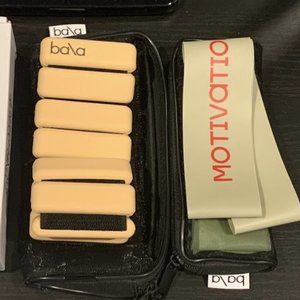 Set Pack Of Bala Bangles (Sand Color) & Bala Resistance Bands (5 bands)